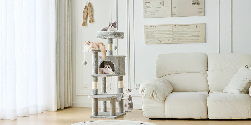 Tall Cat Tree & Climbing Tower