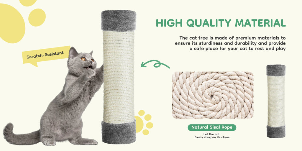 Tall Cat Tree & Climbing Tower