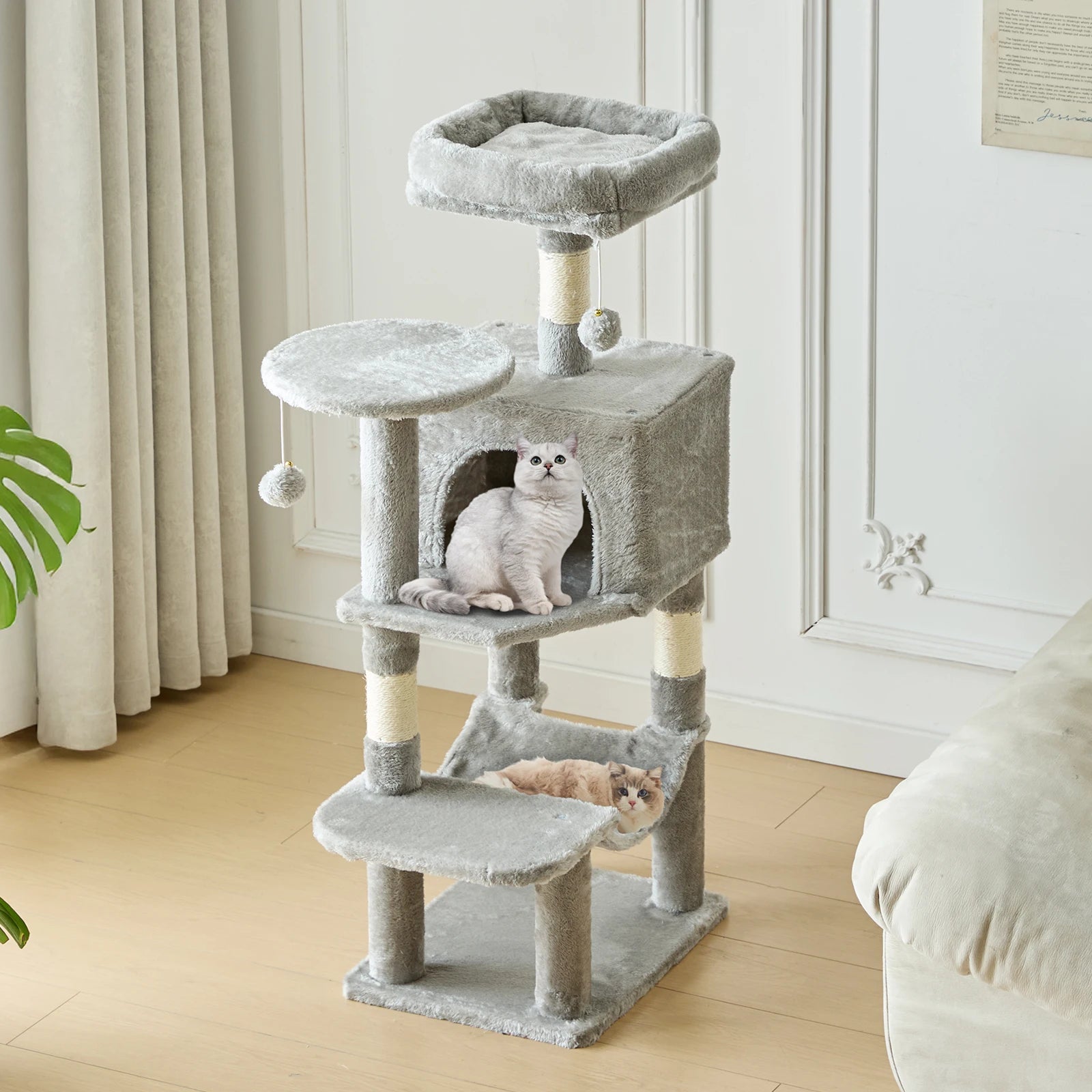 Tall Cat Tree & Climbing Tower