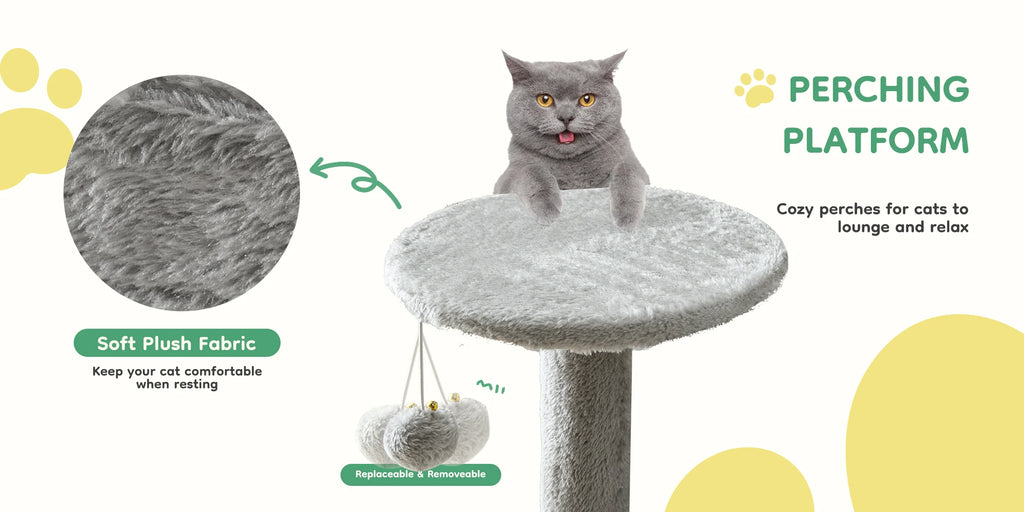 Tall Cat Tree & Climbing Tower